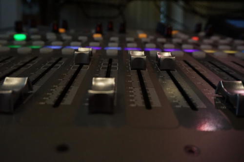 Mixer im Studio 1